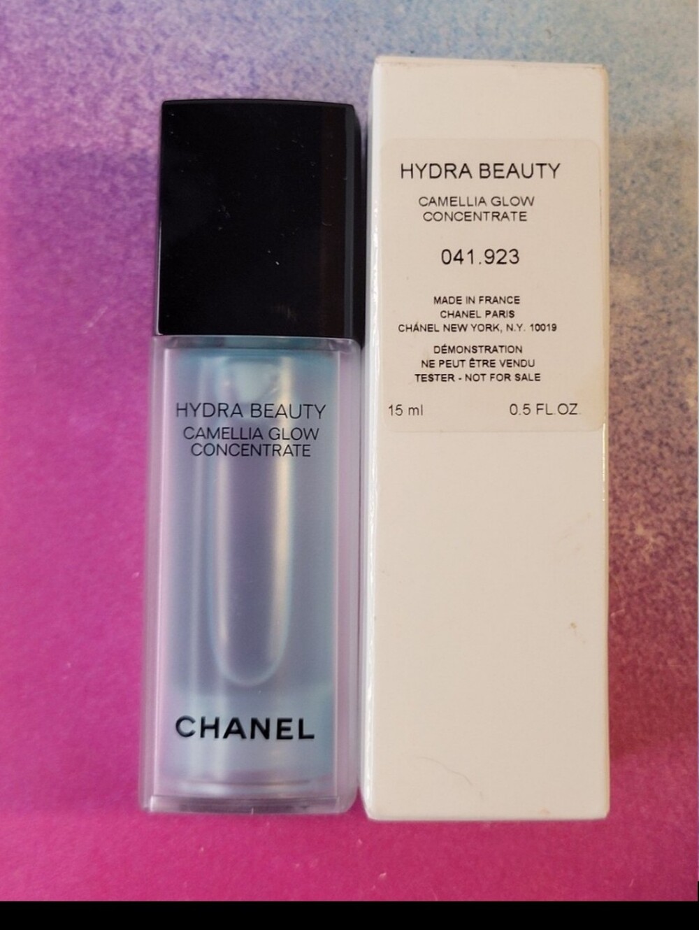 Chanel Hydra Beauty Camellia Glow Concentrate Skin Care